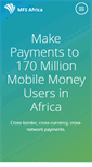 Mobile Screenshot of mfsafrica.com